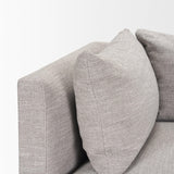 Mercana Halston Corner Light Grey Performance Fabric