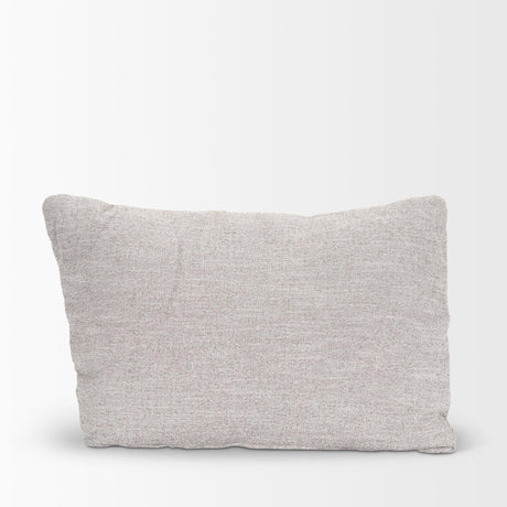 Mercana Halston Arm Pillow Light Gray Performance Fabric