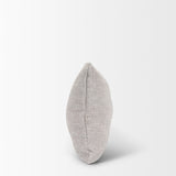 Mercana Halston Arm Pillow Light Gray Performance Fabric