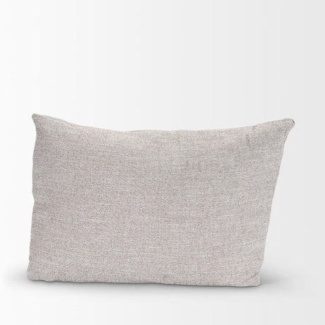Mercana Halston Arm Pillow Light Gray Performance Fabric