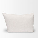 Mercana Halston Arm Pillow in Oatmeal Performance Fabric