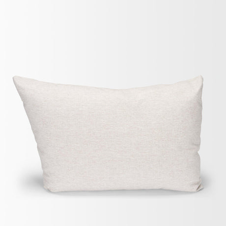 Mercana Halston Arm Pillow in Oatmeal Performance Fabric
