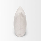 Mercana Halston Arm Pillow in Oatmeal Performance Fabric