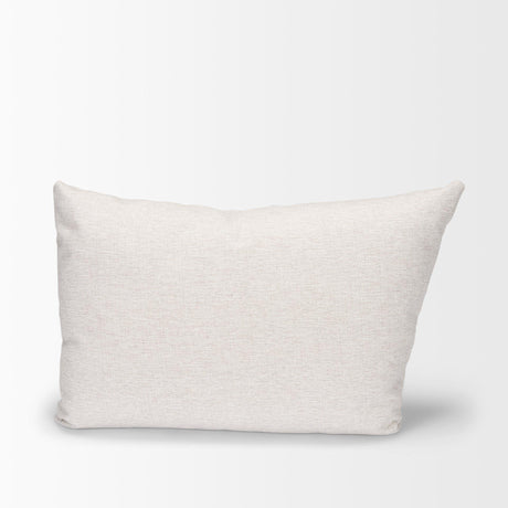 Mercana Halston Arm Pillow in Oatmeal Performance Fabric