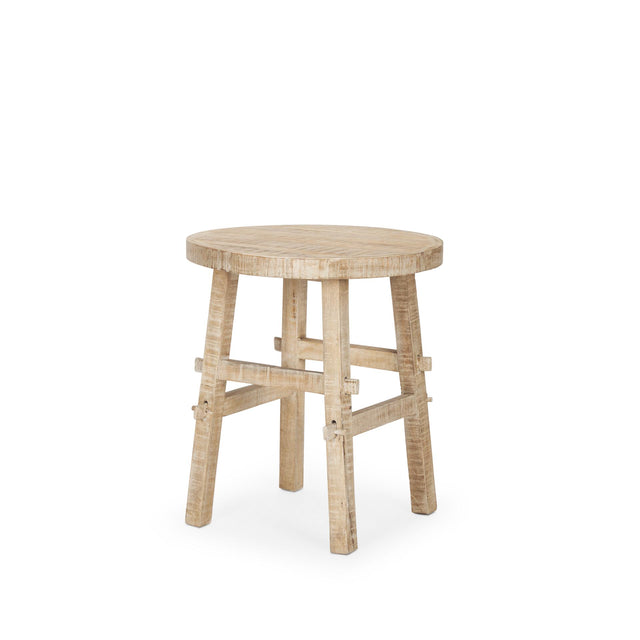Mercana Rosie Small Blonde Wood End Table