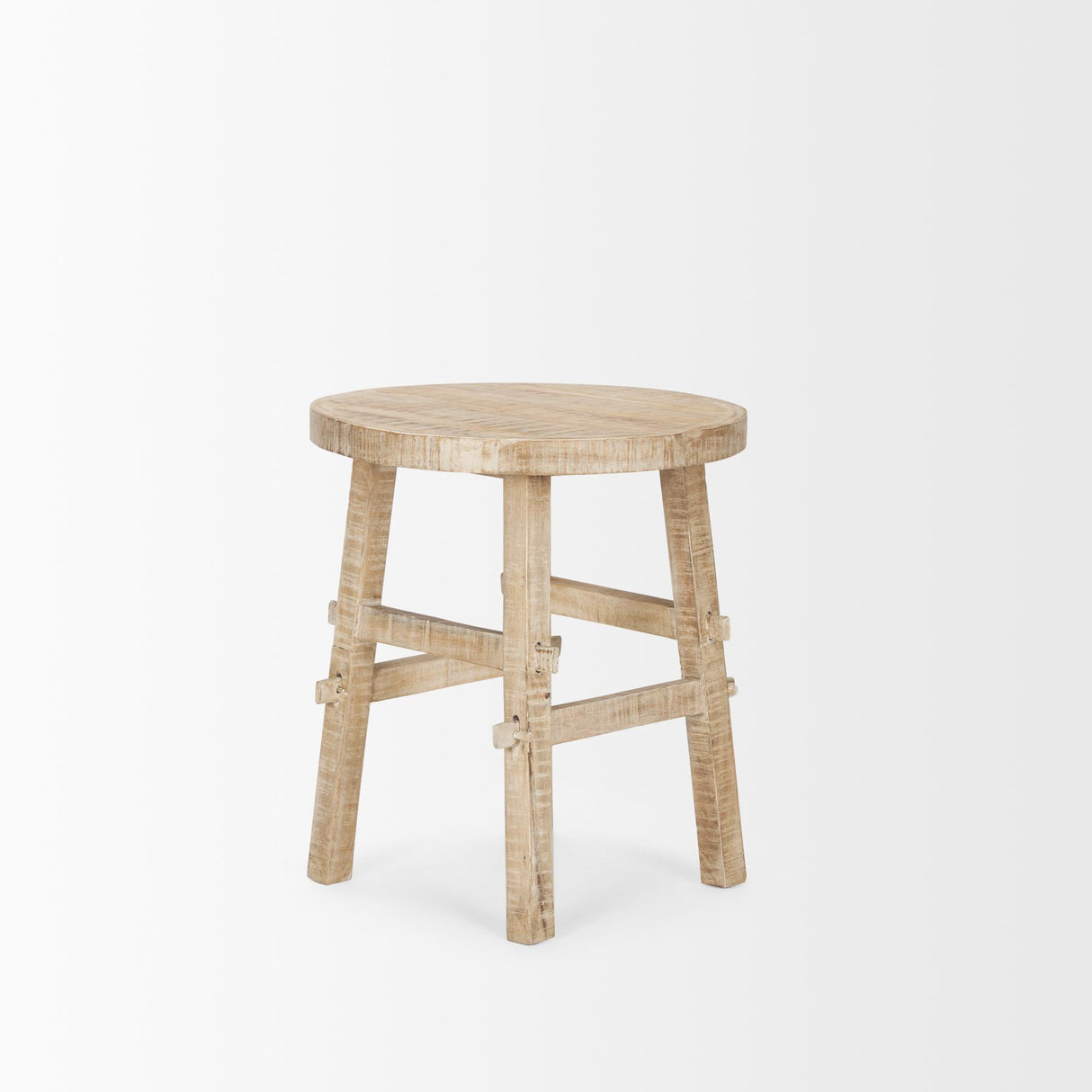Mercana Rosie Small Blonde Wood End Table