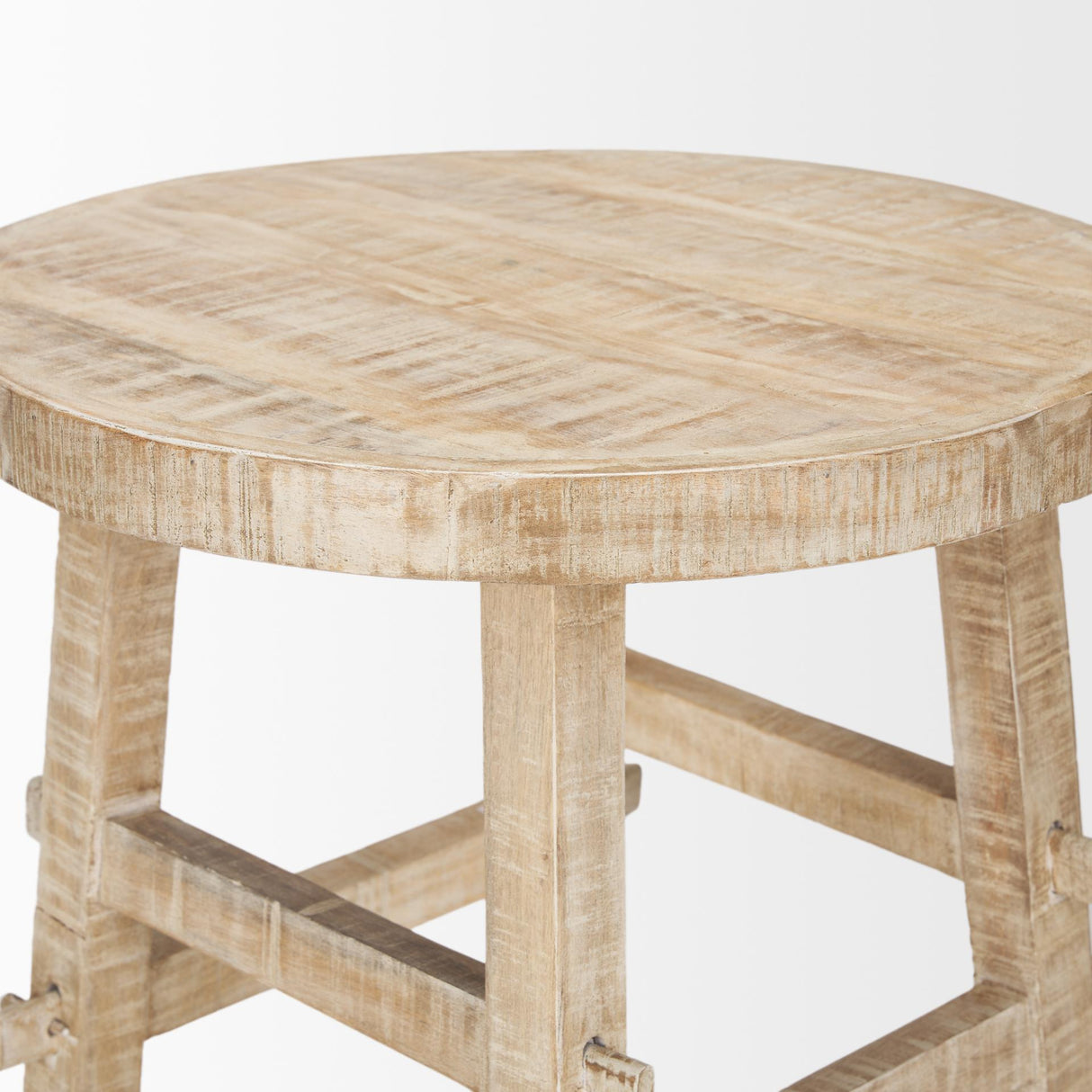 Mercana Rosie Small Blonde Wood End Table
