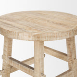 Mercana Rosie Small Blonde Wood End Table