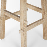 Mercana Rosie Small Blonde Wood End Table