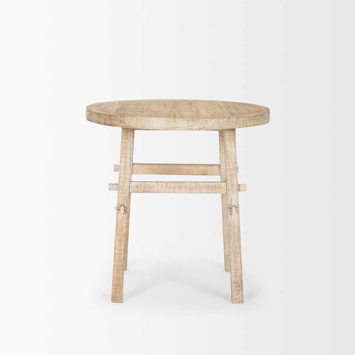 Mercana Rosie Large Blonde Wood End Table