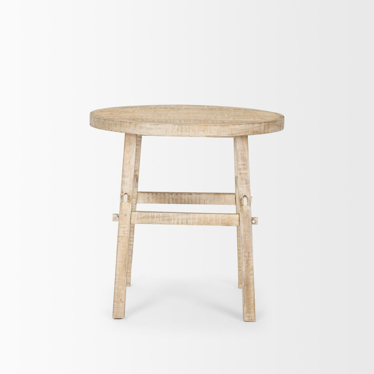 Mercana Rosie Large Blonde Wood End Table