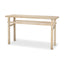 Mercana Rosie Small Blonde Wood Console Table