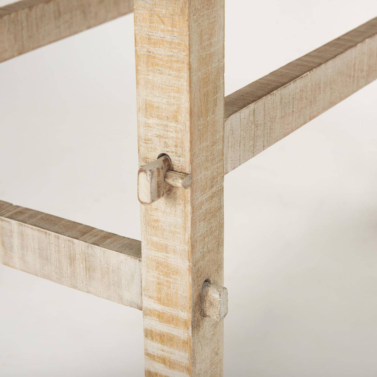 Mercana Rosie Small Blonde Wood Console Table