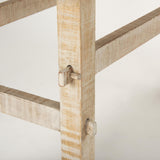 Mercana Rosie Small Blonde Wood Console Table