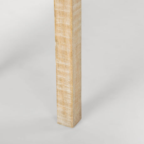 Mercana Rosie Small Blonde Wood Console Table