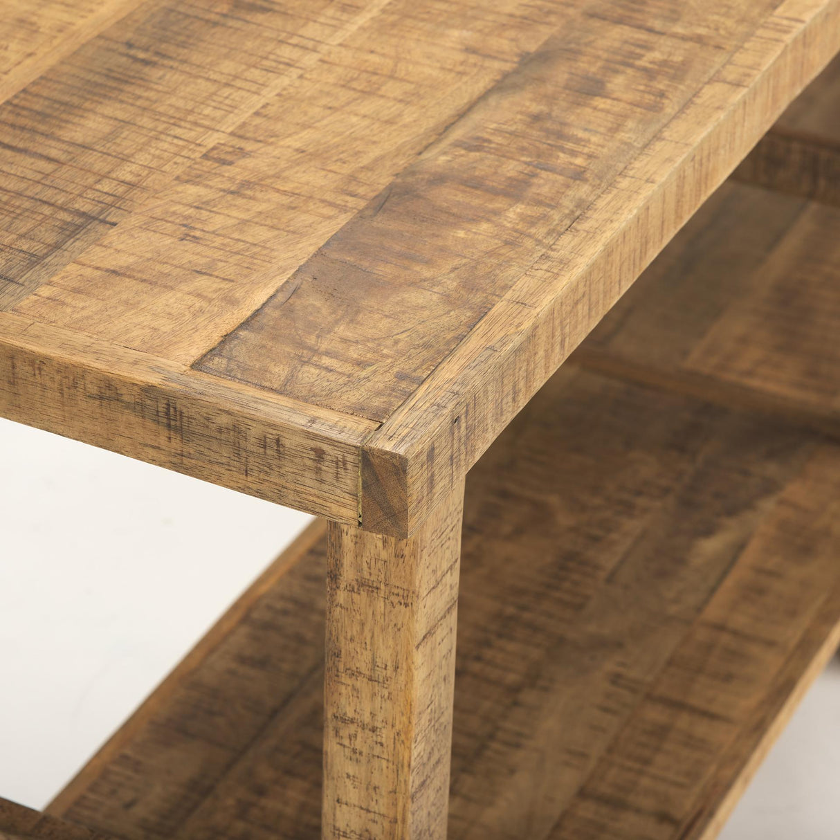 Mercana Rosie Large Brown Wood Console Table