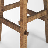 Mercana Rosie Small Brown Wood End Table