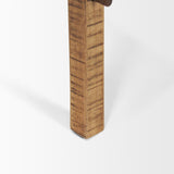 Mercana Rosie Small Brown Wood End Table