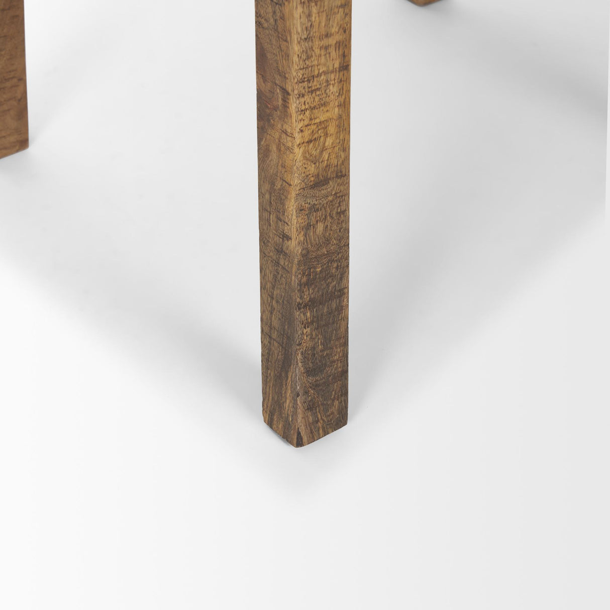 Mercana Rosie Large Brown Wood End Table