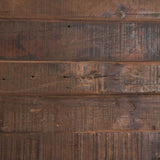 Mercana Wilton Brown Wood w/ 12 Black Metal Drawers Coffee Table