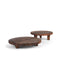 Mercana Iza Medium Brown Wooden Riser (Set of 2)