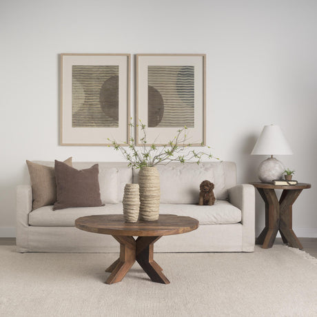 Mercana Heidi Reclaimed Brown Wooden Coffee Table