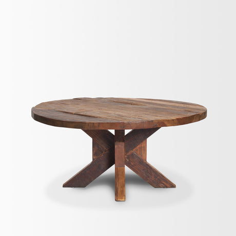 Mercana Heidi Reclaimed Brown Wooden Coffee Table