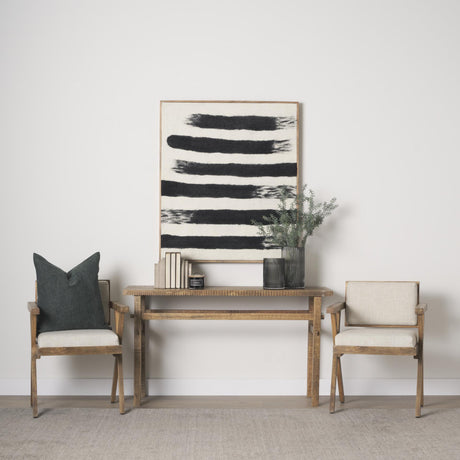 Mercana Rosie Small Brown Wood Console Table