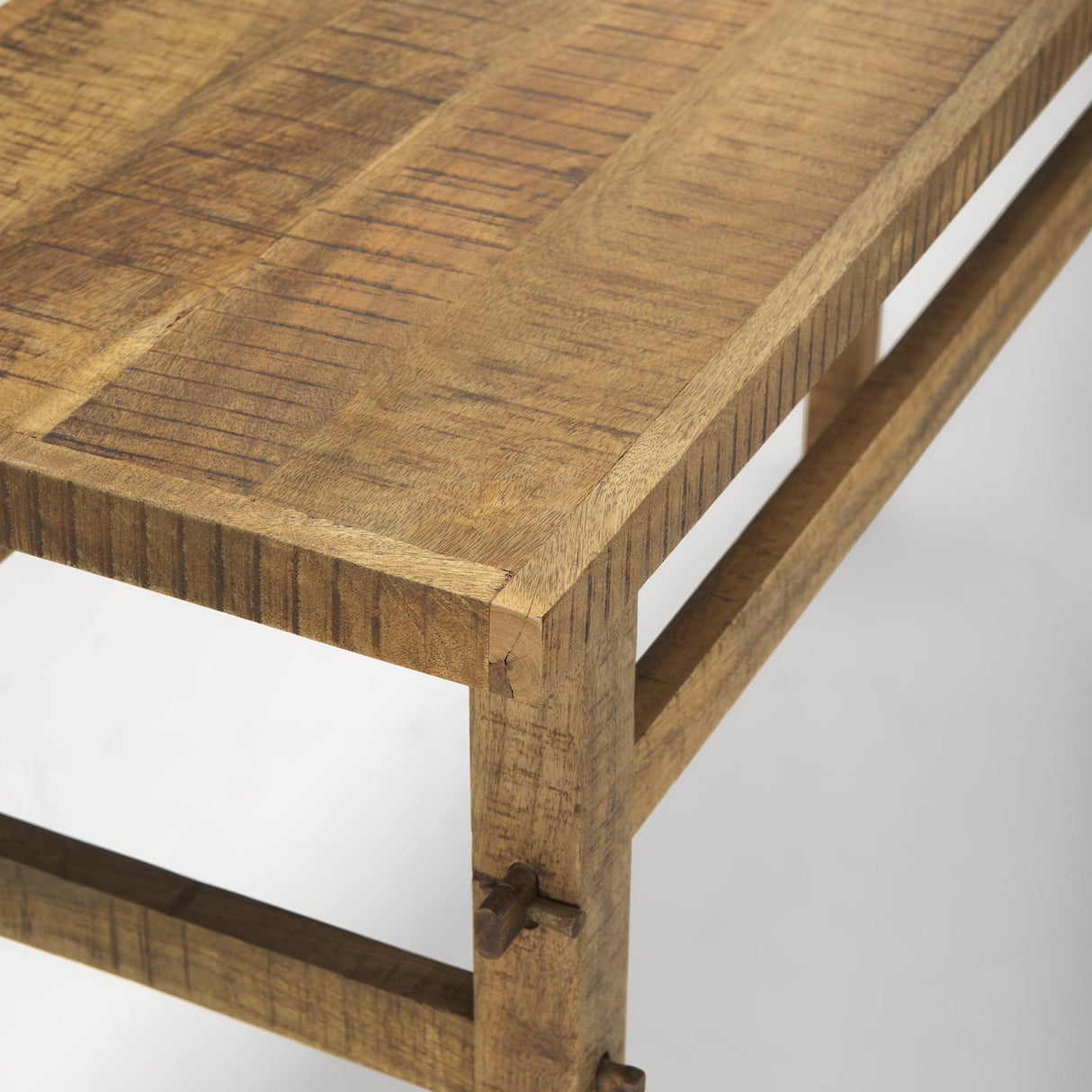 Mercana Rosie Small Brown Wood Console Table