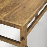 Mercana Rosie Small Brown Wood Console Table