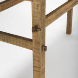 Mercana Rosie Small Brown Wood Console Table