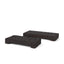 Mercana Shira Reclaimed Dark Brown Wooden Riser (Set of 2)