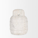 Mercana Irina Small White Marble Door Stopper