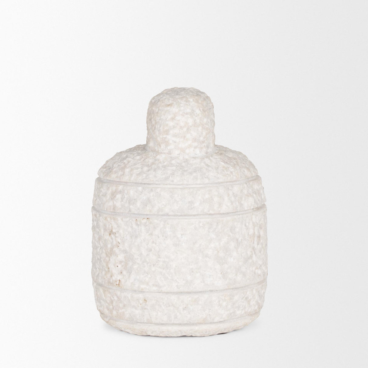 Mercana Irina Small White Marble Door Stopper