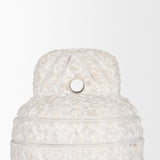 Mercana Irina Small White Marble Door Stopper