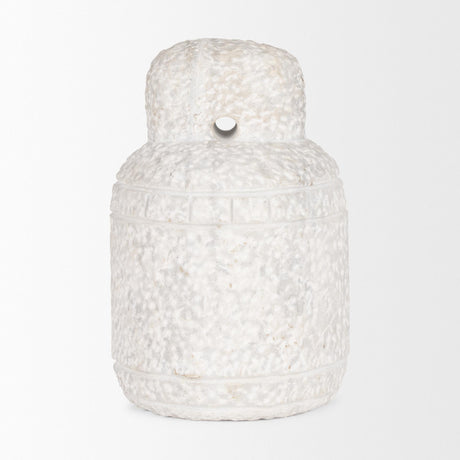 Mercana Irina Large White Marble Door Stopper