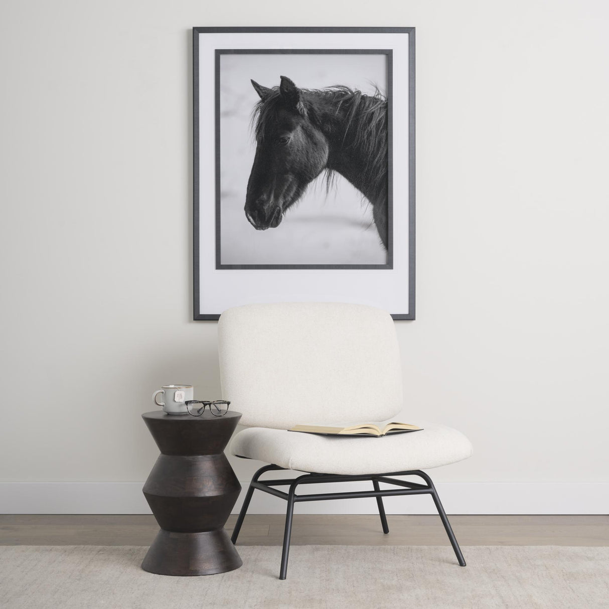 Mercana Odessa Dark Brown Wood Accent Table
