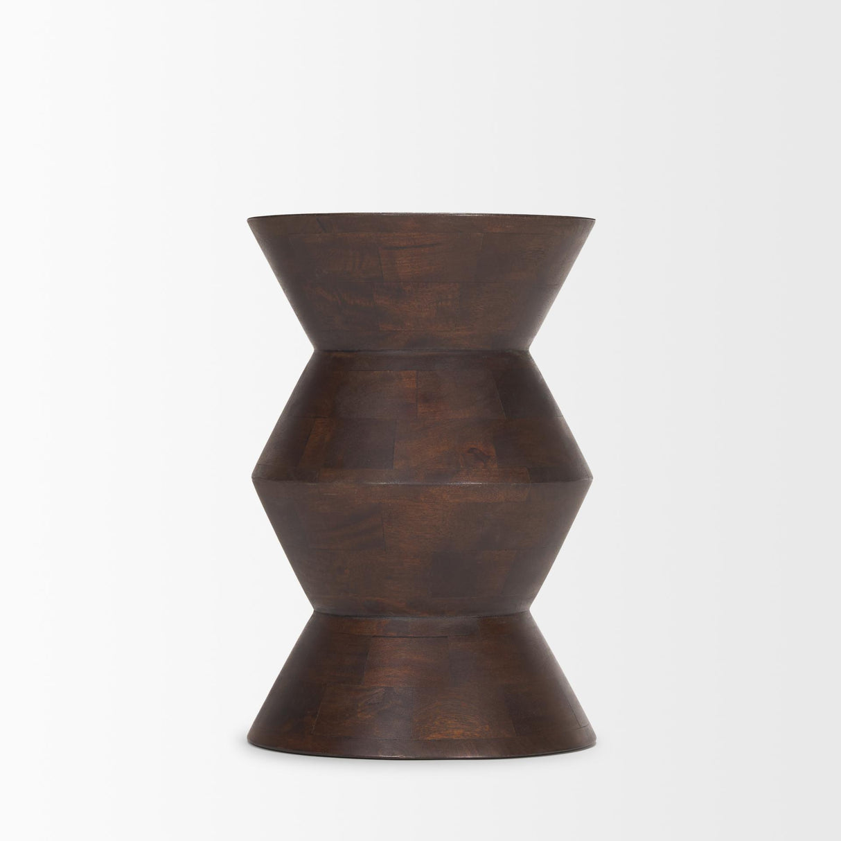 Mercana Odessa Dark Brown Wood Accent Table