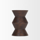 Mercana Odessa Dark Brown Wood Accent Table
