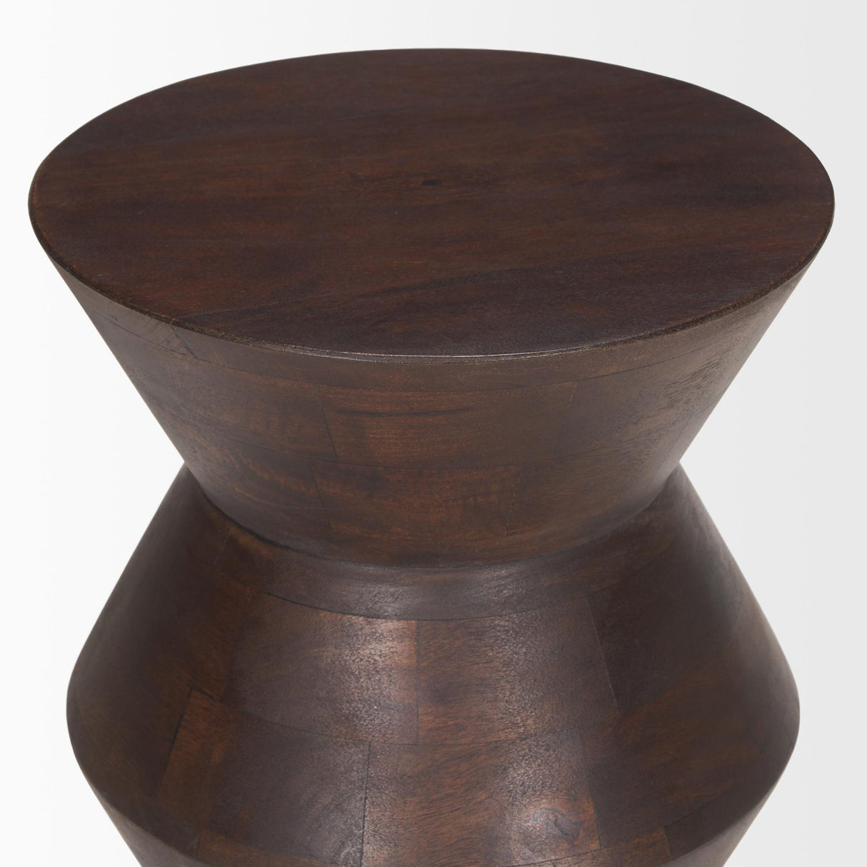 Mercana Odessa Dark Brown Wood Accent Table