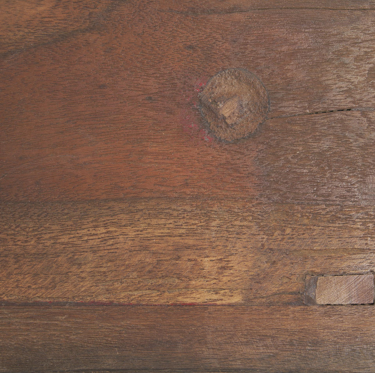 Mercana Estelle Rustic Brown Reclaimed Wood Console Table