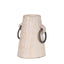 Mercana Monique Small Light Brown w/ Handles Wood Pot