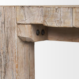 Mercana McArthur Rectangular Reclaimed Wood W/ White Wash Coffee Table