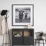 Mercana Monique Large Light Brown w/ Handles Wood Pot