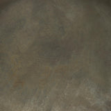 Mercana Varun Round Antiqued Brass Metal Tray (Set of 2)