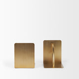 Mercana Hope Gold Metal Bookends