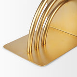 Mercana Hope Gold Metal Bookends