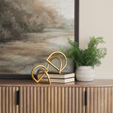 Mercana Locke Large Gold Metal Decorative Object