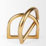 Mercana Locke Large Gold Metal Decorative Object