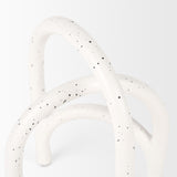 Mercana Springe White & Gray Speckled Arch Decorative Object (Set of 2)